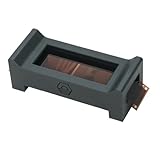 Negativhalter 35mm – Filmhalter zur Digitalisierung analoger Filme – 36 Bilder in unter 1 Minute – Ideal für Scannen mit DSLR (Mattschwarz ohne Echtholz)