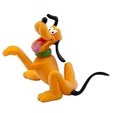 Bullyland 15347 - Spielfigur Walt Disney Mickey's Hund Pluto, ca. 8,3 cm, detailgetreu, ideal als kleines Geschenk für Kinder ab 3 Jahren, Gelb