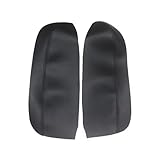 Türverkleidungs-Armlehnenabdeckung Für FIAT Barchetta Convertible (183) 1995-2005,Leder-Türverkleidungsabdeckung,Auto Innentür-Armlehnen-Hautabdeckungsverkleidung,E-Black-4pcs