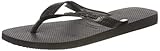 Havaianas Unisex Top Flip flops, Schwarz 43/44 EU
