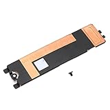 M.2 SSD Kühlkörperabdeckung, Solid State Laufwerkkühlung für XPS 15 9500 9510 9520 Precision5550 5560 Rechte SSD, Festplatten Kühlkörperabdeckung aus Aluminiumlegierung, SSD