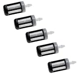 vhbw 5x Kraftstofffilter kompatibel mit Stihl BR 320, BR 320 L, BG 86 C, BR 106 Gartengeräte z.B. Motorsäge, Motorsense