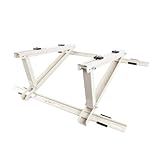 Cherbowing Universal Dachkonsole für Split Klima Klimaanlage, Klimaanlagen Dachhalterung 10° - 45° verstellbar für 9000-24000 BTU Klimagerät, Heizung, Wärmepumpe