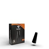 BlackNugget® Autoantenne 3cm - Universal Kfz Antenne - Dachantenne mit erstklassiger Empfangsqualität - Kurze Autoantennen für AM & FM Empfang - DAB Antenne Auto - Kurzstabantenne