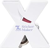 Xyron X150 XRN150 Aufkleberhersteller, für 3,8 cm große Aufkleber, für Scrapbooking, Basteln, Karten, Schulprojekte, säurefreier Klebstoff, tragbar, Farbe kann variieren (XRN150)