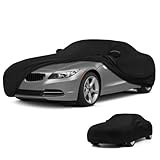 JUDANNA Autoabdeckung Indoor für BMW Z4 2009-2025, Elastisches Innenbereich Auto Abdeckplane Autoplane Indoorgarage Autoschutzhülle Staubdichtes Atmungsaktiv