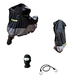 KOMPATIBEL MIT Suzuki GS 500 F Deckel Abdeckung FÜR Windschutz/ODER BAULETT WASSERDICHT 295X105X127CM UNIVERSAL FÜR Motorrad MAXIMOTO Scooter MAXISCOOTER