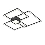 Lindby LED Deckenlampe modern, dimmbar, LED Deckenleuchte Metall inkl. 38W LED Leuchtmittel (fest verbaut), 230V, IP20, warmweiß (3.000K), Deckenbeleuchtung