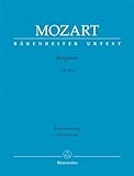Requiem KV 626. Das von Franz Xaver Süßmayr vervollständigte Requiem in der traditionellen Gestalt. Klavierauszug vokal, BÄRENREITER URTEXT: Urtext ... von Joseph Eybler und Franz Xaver Süßmayr
