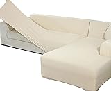 ZZDXW Sofabezüge L-förmige Sofabezug L Form Ecksofa Sofa Bezug Stretchy Couch Husse Bezug 2er 3er Abdeckungen Sofa Hussen Couchbezüg 1 2 3 4 Sitze Stretch Sofaüberwurf Sofaschutz Cover