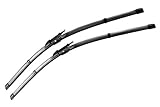 OXIMO WB350600 Silicone Edition dedizierter Set für Frontscheibe scheibenwischer 650 mm/400 mm D, Corsa E, Set of 2