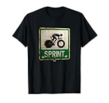 FAHRRAD SPRINT ZIEL SCHILD T-Shirt