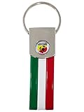 ABARTH offizieller Schlüsselanhänger Tricolor Accessoires