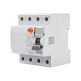 FI Schutzschalter 63a 30ma 4 polig Fehlerstromschutzschalter RCCB Leitungsschutzschalter AC 400V FI LS Schalter 4P 63A Schutzschalter, GYL10-4P-63A-0.03A.
