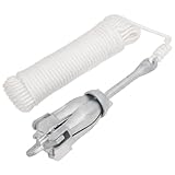 vidaXL Klappanker mit Seil Silber 6 kg feuerverzinkt Gusseisen