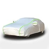 Autoabdeckung Vollgarage für Audi A2 Hatchback (2000-2005), Langlebig Staubdicht Autoabdeckung Außen Vollabdeckung Sonnenwasserdicht Autoabdeckung Schutz Autoabdeckun Mass(Color:A2)