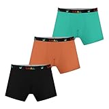 Carer Jungen Inkontinenz-Boxershorts 3er-Pack Waschbare Baumwollunterwäsche mit 100 ml Absorption für Harnverluste Bettnässen Sauberkeitstraining und leichte bis mittlere Inkontinenz