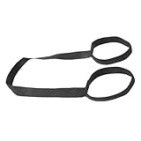 Generisch Yoga -Gurtträger - Anti -Slip -Schlinge für Studio und Heimgebrauch, bequem über dem Schulterschnur mit Schnalle -Funktionen der Schnellfreisetzung, ideal für Dehnungs- und Limber -Übungen