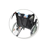 Einkaufsnetz m.Innenfutter schwarz, Rollstuhl-Zubehör