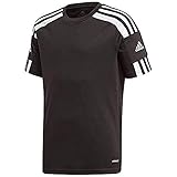 adidas Unisex Kinder Squad 21 Jsy Y T-Shirt, black/white, 140