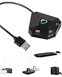 Joso Tastatur- und Mausadapter für NS Witch, Xbox One X/S, PS4, Switch Tastaturadapter zum Abspielen von FPS, RTS, Apex, Plug and Play Konverter