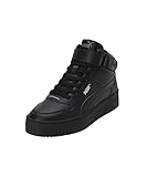 PUMA Damen Carina Street Mid Sneaker, Black Black Rose Gold, 38 EU