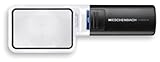 Eschenbach Optik Handlupe mobiluxLED mit LED-Beleuchtung und 4X-Vergrößerung Linsengröße: 75x50mm - Made in Germany