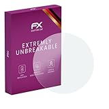 atFoliX Glasfolie kompatibel mit TAG Heuer Carrera Panzerfolie, 9H Hybrid-Glass FX Schutzpanzer Folie