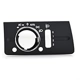 URPIZY Scheinwerferregler Abdeckung Für Mercedes-Benz ABS Dekorplatte Armaturenbrett Zubehör Innenraumverkleidung Für E-Klasse W211 Linkslenker