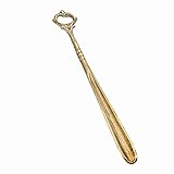 Loberon Schuhlöffel Lucas - Elegantes Finish, Dekoratives Aluminium, 38 cm Lang, Messing