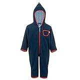 Finkid Puku Kids navy/fire Größe 68-74 2014 Overall