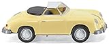 Wiking 016040 Porsche 356 Cabrio - gelb