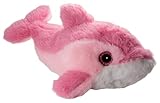 Carl Dick Delfin rosa mit Glitzer-Augen, Plüschtier, Kuscheltier ca. 29cm 3584