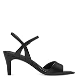 Tamaris Damen Sandaletten, Frauen Sandalen,Freizeitschuhe,offene Schuhe,Strandschuhe,high Heels,Stilettos,offene Absatzschuhe,Black,41 EU