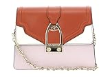 La Martina Portena Shoulder Bag Cognac/White/Rose