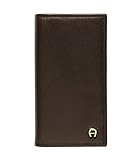 Aigner Schlüsseletui mit Karabinerhaken, Dunkelbraun