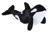 Wild Republic 20730 22476 Plüsch Orca Cuddlekins Kuscheltier, Plüschtier, 38 cm, Multi, 30 cm