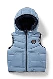 C&A Baby Jungen Steppweste Regular Fit Unifarben Polyester|Nylon blau 98