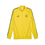 PUMA Herren Borussia Dortmund King Anthem Jacke L, Faster Yellow Black