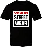 Vision Street Wear Skateboard Poster Men's T Shirt Black T-Shirts & Hemden(X-Large)