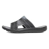 Hush Puppies Bogenschütze Sandale Herren Sommer, Schwarz, 42 EU