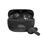 JBL Wave 200 TWS True-Wireless In-Ear Bluetooth-Kopfhörer - Schwarz – Kabellose Ohrhörer mit integriertem Mikrofon – Musik Streaming bis zu 20 Stunden – Inkl. Ladecase