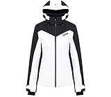 Colmar Damen Skijacke-2965 Jacke, White-Black-Black, 42