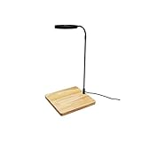DELITLS Aquarium-Licht, 10 W, Vollspektrum, LED-Licht, USB-betrieben, mit Bambusplatte, Nano-Aquarium-Licht für Topfpflanzen, Sukkulenten, Miniatur-Landschaft (Größe: S)