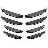 Bqieai 8PCS Auto PVC Front Stoßstange Spoilerlippe, für BMW Z4 Roadster E85 E89 G29 Spoiler Canards Wind Messer diffusor Flossen Car Schützen Zubehör,A