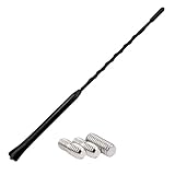 Audioproject A103 - Autoantenne 28cm - kompatibel mit VW Golf 4 5 6 7 Passat Lupo Polo 6R Audi A6 Opel Corsa C D Astra G H Ford Focus Renault BMW Seat Skoda Radio-Antenne Dach-Antenne Auto-Radio