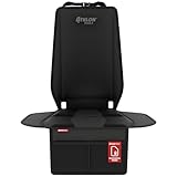 ATHLON TOOLS Kindersitz-Unterlage mit Seitenschutz - Optimale Passform - Isofix kompatibel - Dick gepolstert - für Kindersitze, Babyschalen und Sitzerhöhungen - Patentiertes Design aus Hamburg