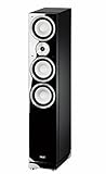 Magnat 147170 Quantum 757 I 3 Wege-Standlautsprecher mit hochwertigem HiFi-Sound I Elegante Lautsprecherbox mit Doppelbass – Schwarz piano/seidenmatt