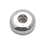 MERKUR Rasierständer Glanzchrom 4006 | rutschfest mit geradem Schnitt | Ideal für Nassrasur | Messing | passt für Rasierhobel 15C, 23C, 24C, 25C, 33C, 34C und 37C | Made in Germany