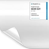 Luxshield Lackschutzfolie 12x100cm für Auto, Motorrad, Bike - Schutzfolie transparent, selbstklebend, Meterware aus DE